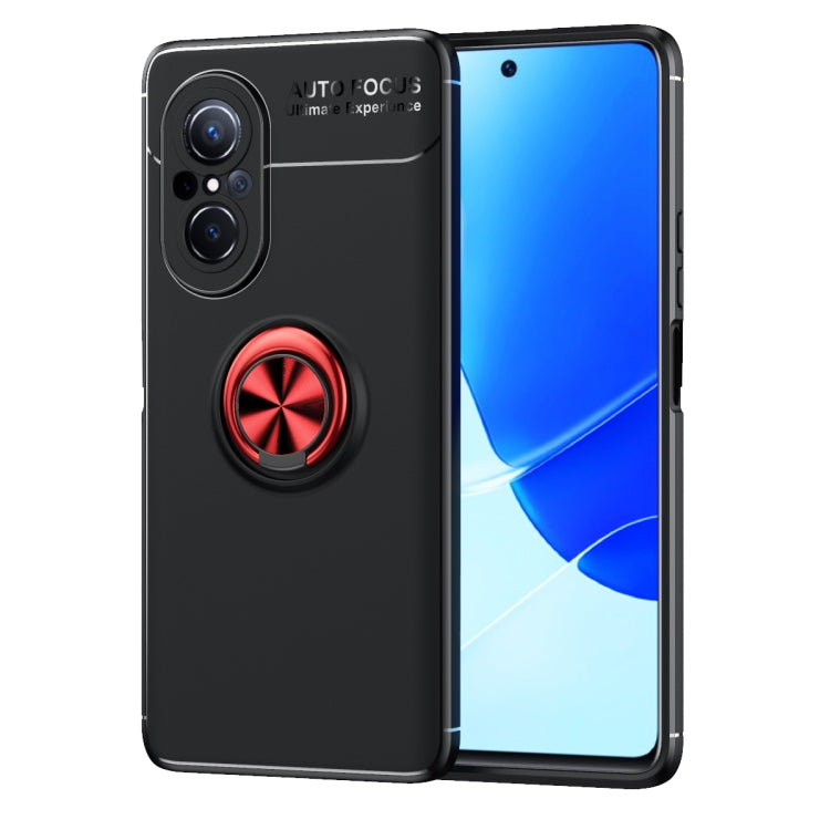 For Huawei nova 9 SE Metal Ring Holder TPU Phone Case