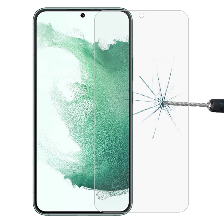 For Samsung Galaxy S22+ 5G 0.26mm 9H 2.5D Tempered Glass Film, Fingerprint Unlocking Is Not Supported