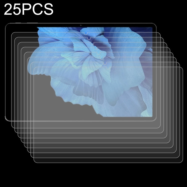 25 PCS 9H 2.5D Explosion-proof Tempered Tablet Glass Film For vivo Pad 11 inch