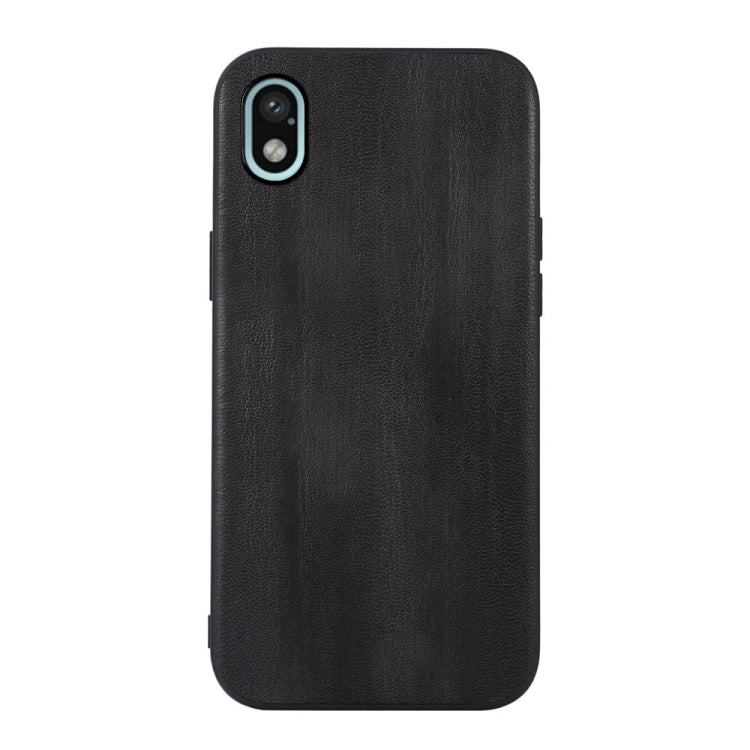 For Sony Xperia ACE III Yellow Cow Texture PU Phone Case