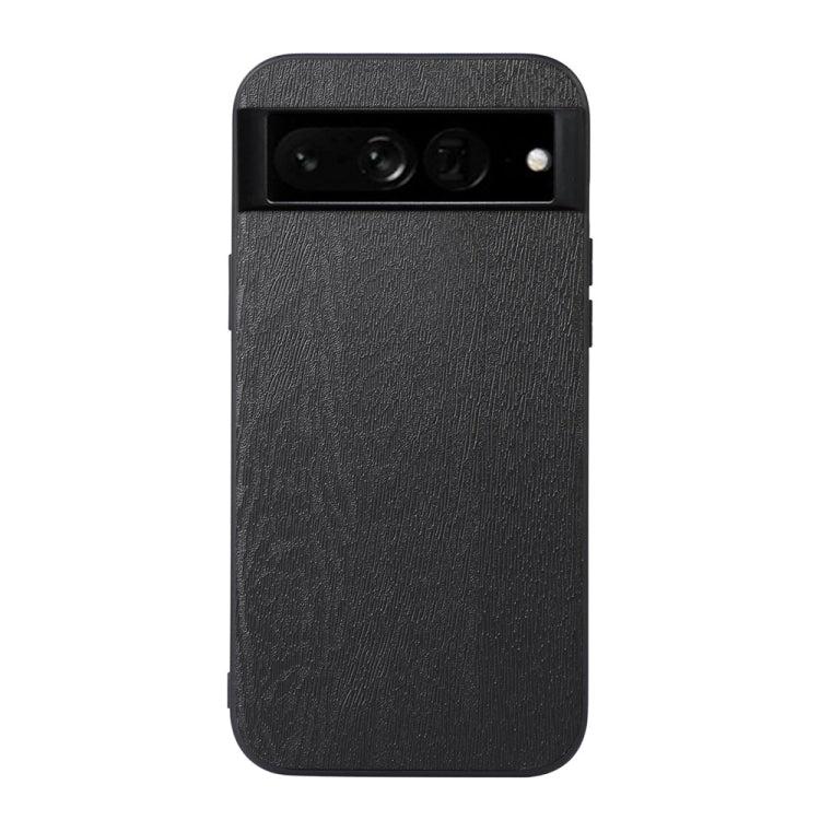 For Google Pixel 7 Pro 5G Wood Texture PU Phone Case