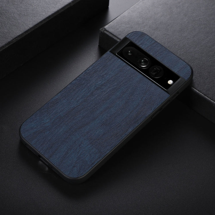 For Google Pixel 7 Pro 5G Wood Texture PU Phone Case