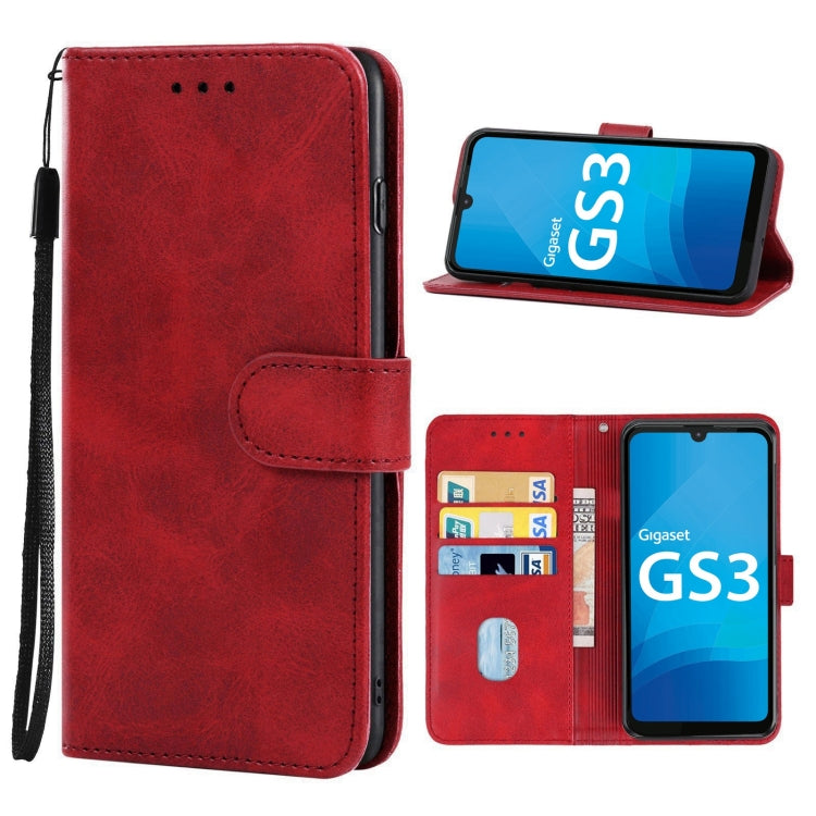 Leather Phone Case For Gigaset GS3