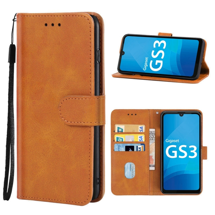 Leather Phone Case For Gigaset GS3