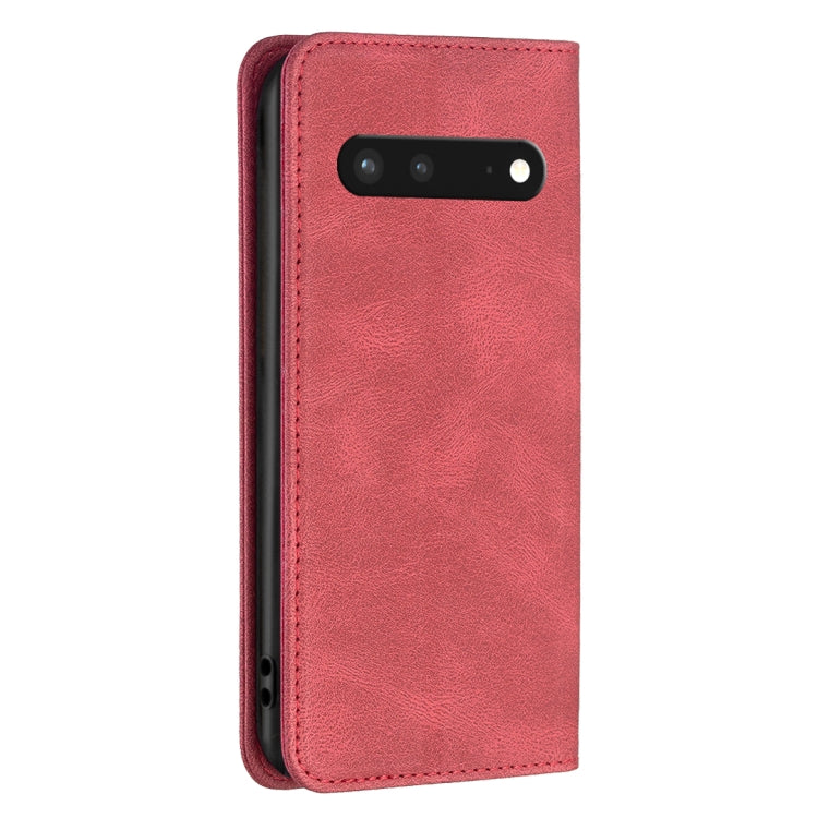 For Google Pixel 7 5G Magnetic RFID Blocking Anti-Theft Leather Phone Case