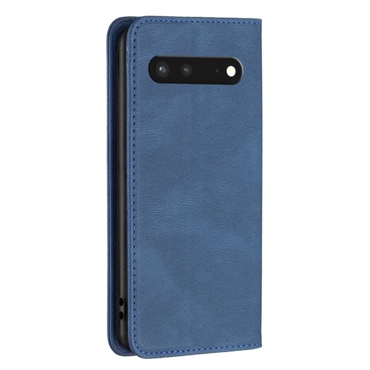 For Google Pixel 7 5G Magnetic RFID Blocking Anti-Theft Leather Phone Case
