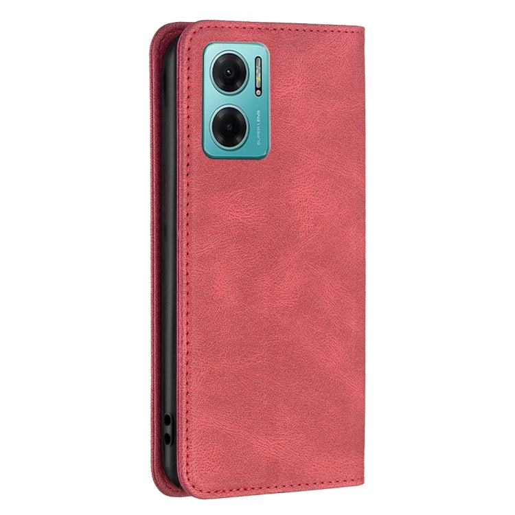 For Xiaomi Redmi 10 5G / Note 11E Magnetic RFID Blocking Anti-Theft Leather Phone Case