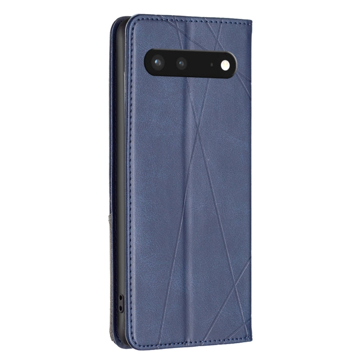 For Google Pixel 7 5G Prismatic Invisible Magnetic Leather Phone Case