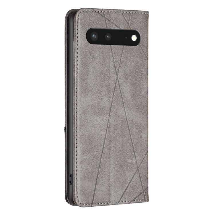 For Google Pixel 7 5G Prismatic Invisible Magnetic Leather Phone Case