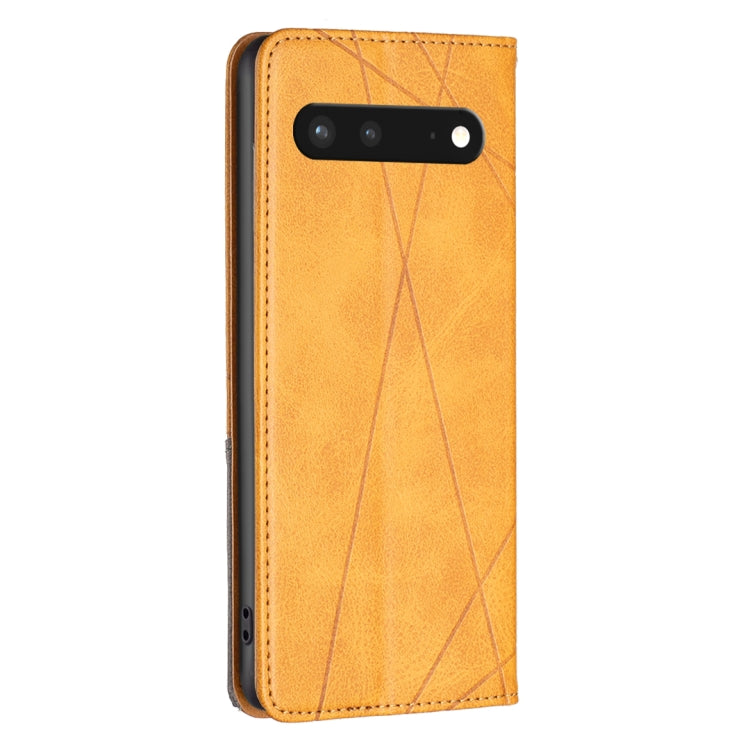 For Google Pixel 7 5G Prismatic Invisible Magnetic Leather Phone Case