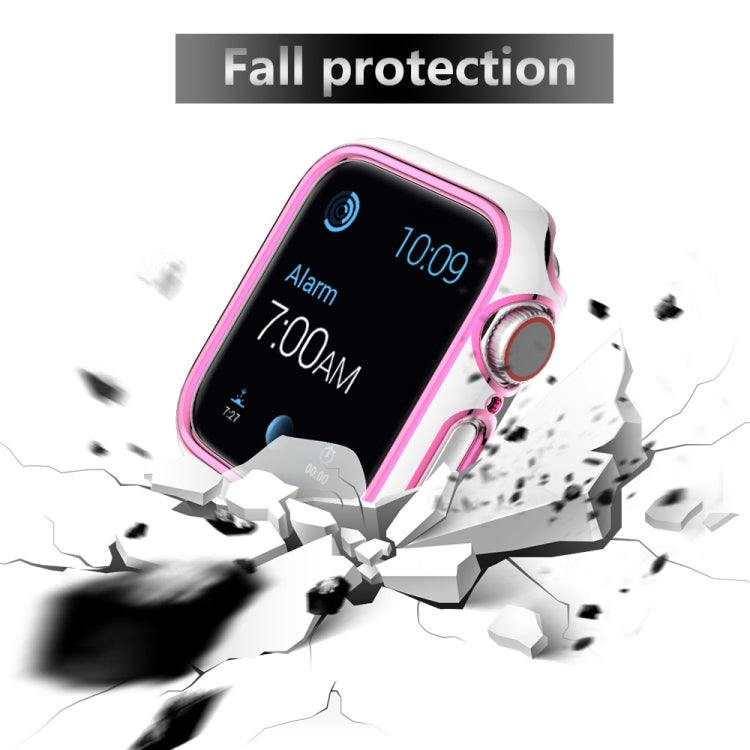 Two-color Electroplating PC Watch Case For Apple Watch Series 3&2&1 38mm