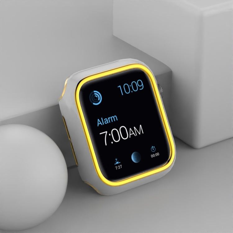 Two-color Electroplating PC Watch Case For Apple Watch Series 3&2&1 38mm