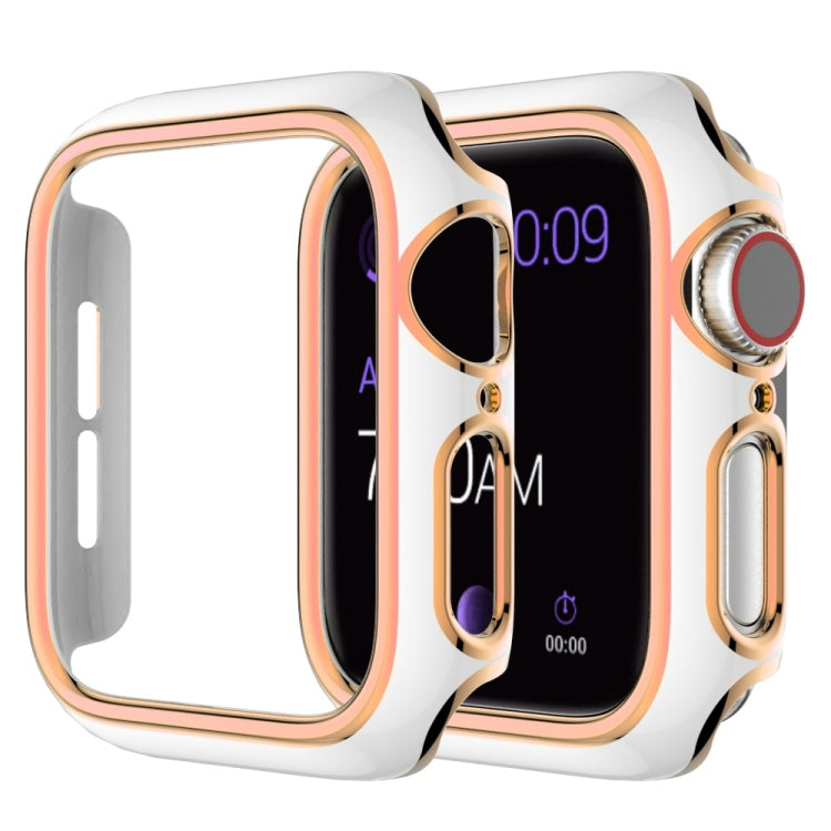 Two-color Electroplating PC Watch Case For Apple Watch Series 3&2&1 38mm
