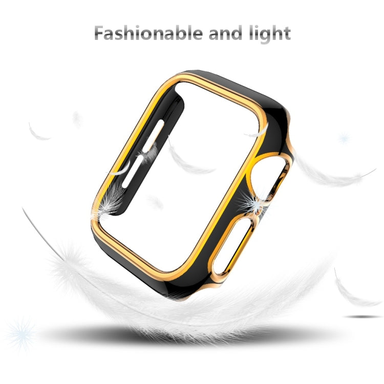 Two-color Electroplating PC Watch Case For Apple Watch Series 3&2&1 38mm