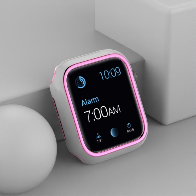 Two-color Electroplating PC Watch Case For Apple Watch Series 3&2&1 42mm