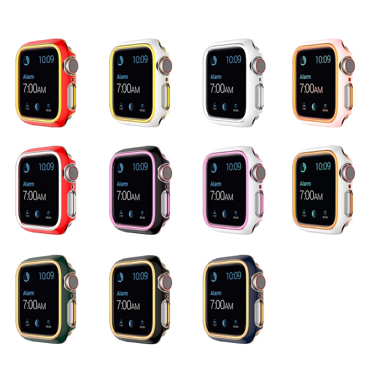 Two-color Electroplating PC Watch Case For Apple Watch Series 3&2&1 42mm