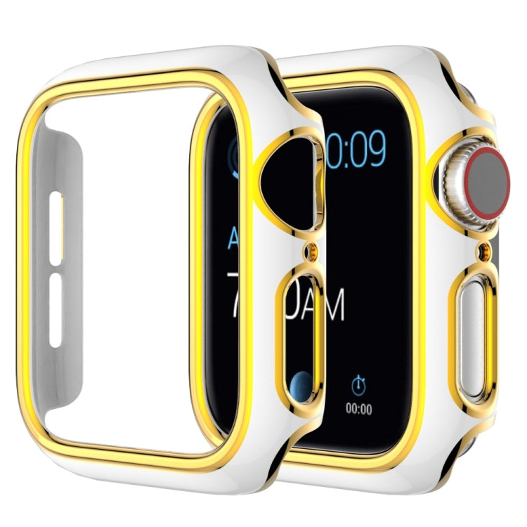 Two-color Electroplating PC Watch Case For Apple Watch Series 3&2&1 42mm