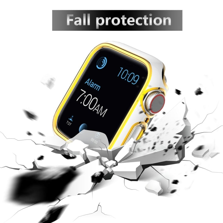 Two-color Electroplating PC Watch Case For Apple Watch Series 3&2&1 42mm