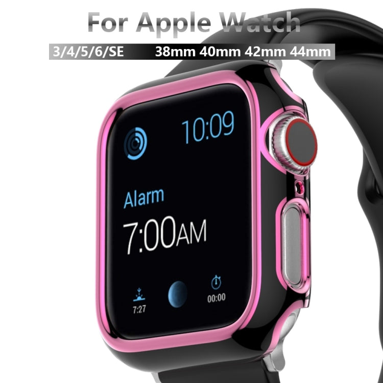 Two-color Electroplating PC Watch Case For Apple Watch Series 3&2&1 42mm