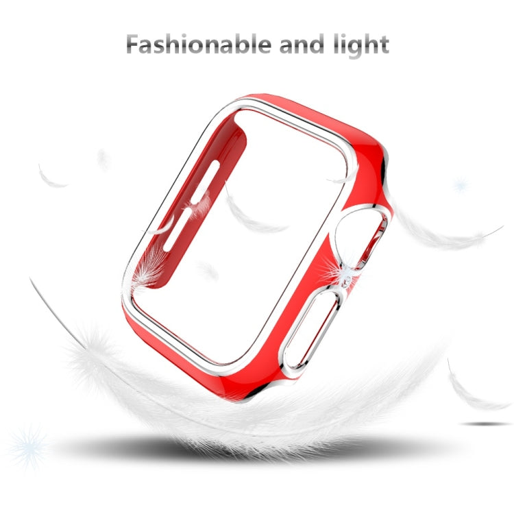 Two-color Electroplating PC Watch Case For Apple Watch Series 3&2&1 42mm