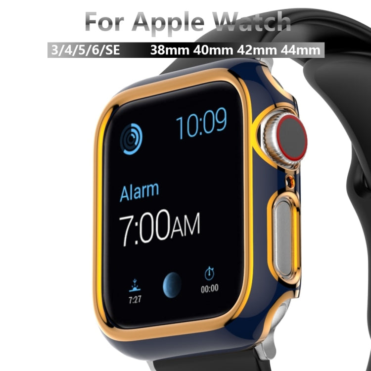 Two-color Electroplating PC Watch Case For Apple Watch Series 3&2&1 42mm