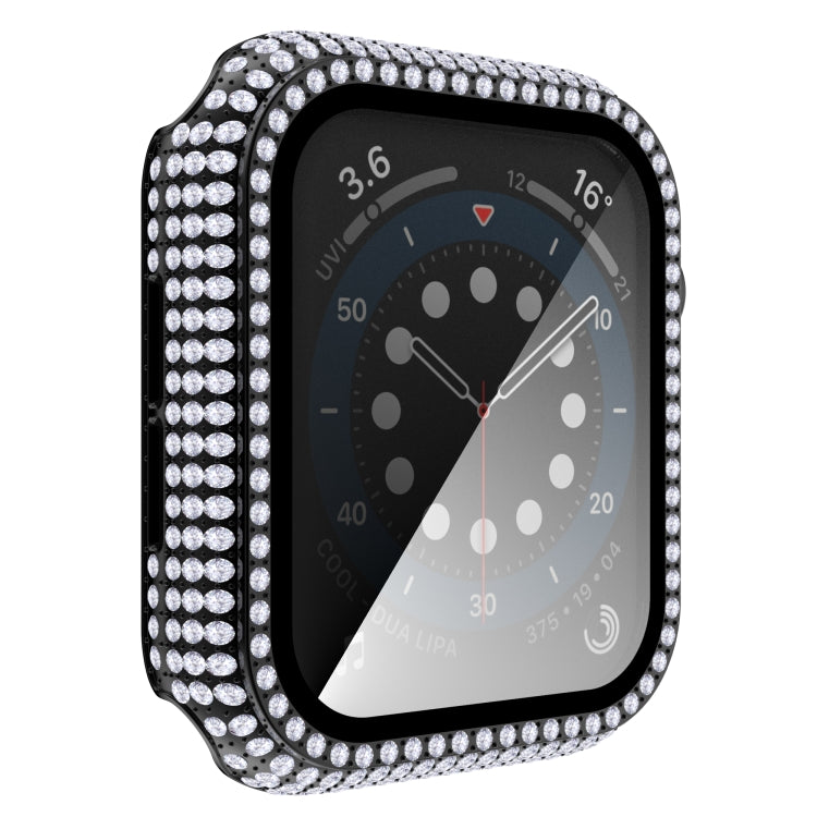 Diamond PC + Tempered Glass Watch Case For Apple Watch Series 3&2&1 42mm