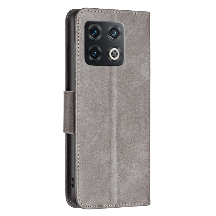 For OnePlus 10 Pro 5G Lambskin Texture Pure Color Leather Phone Case