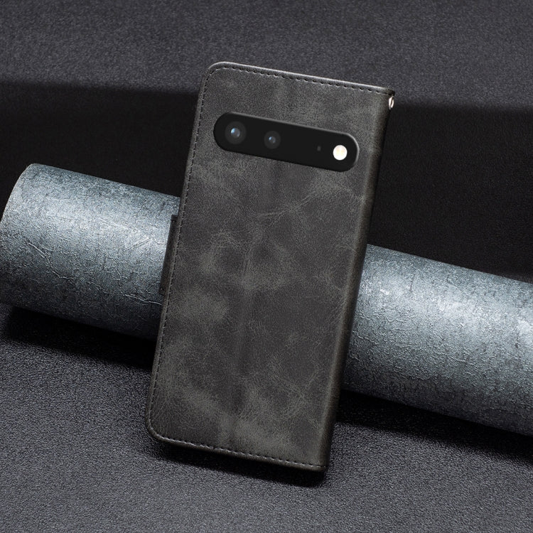 For Google Pixel 7 5G Lambskin Texture Pure Color Leather Phone Case