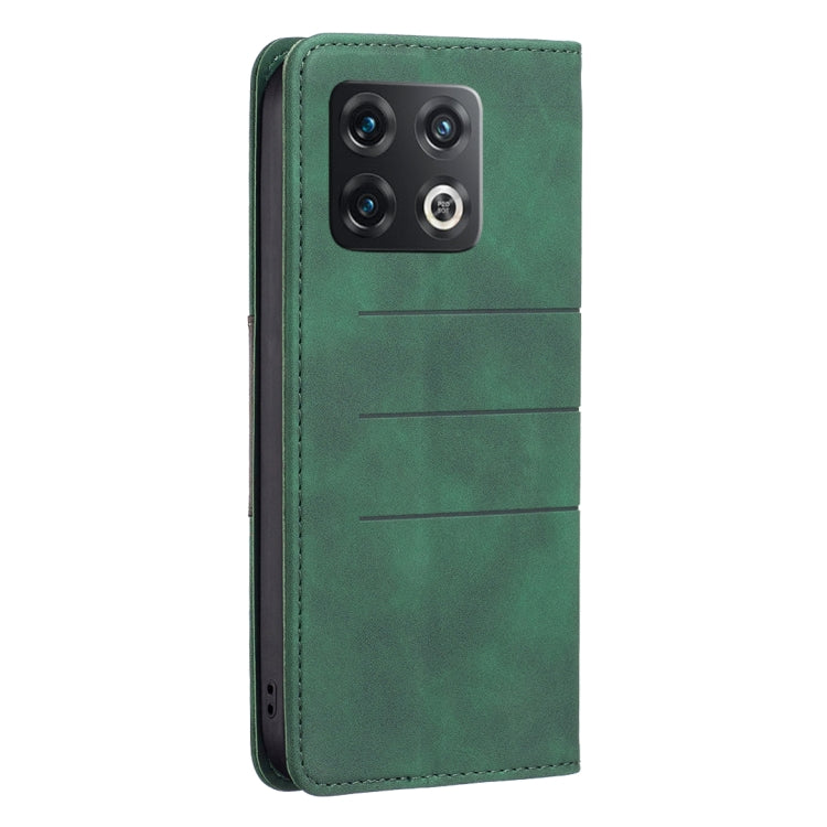 For OnePlus 10 Pro 5G Magnetic Splicing Leather Phone Case