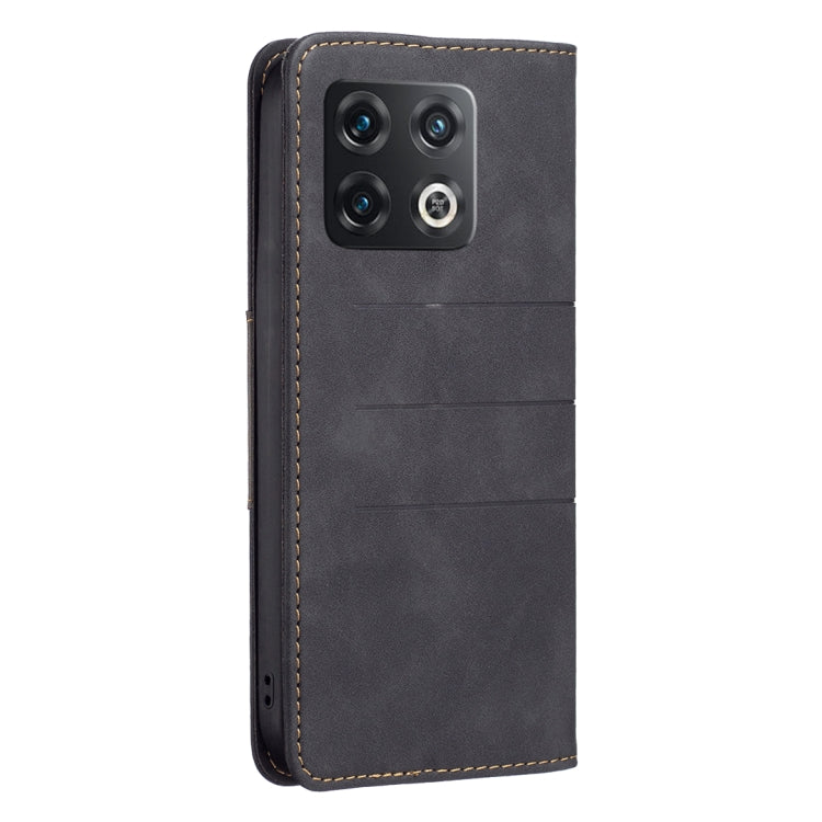 For OnePlus 10 Pro 5G Magnetic Splicing Leather Phone Case