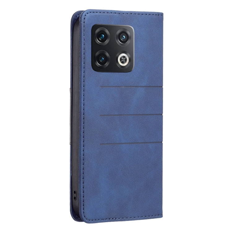 For OnePlus 10 Pro 5G Magnetic Splicing Leather Phone Case
