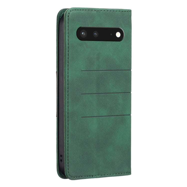 For Google Pixel 7 5G Magnetic Splicing Leather Phone Case