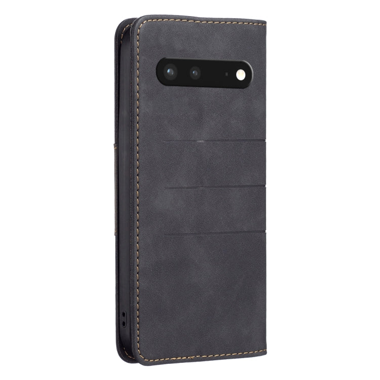 For Google Pixel 7 5G Magnetic Splicing Leather Phone Case