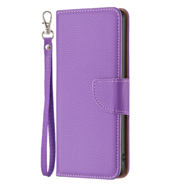 For Xiaomi Redmi 10 5G / Note 11E Litchi Texture Pure Color Leather Phone Case