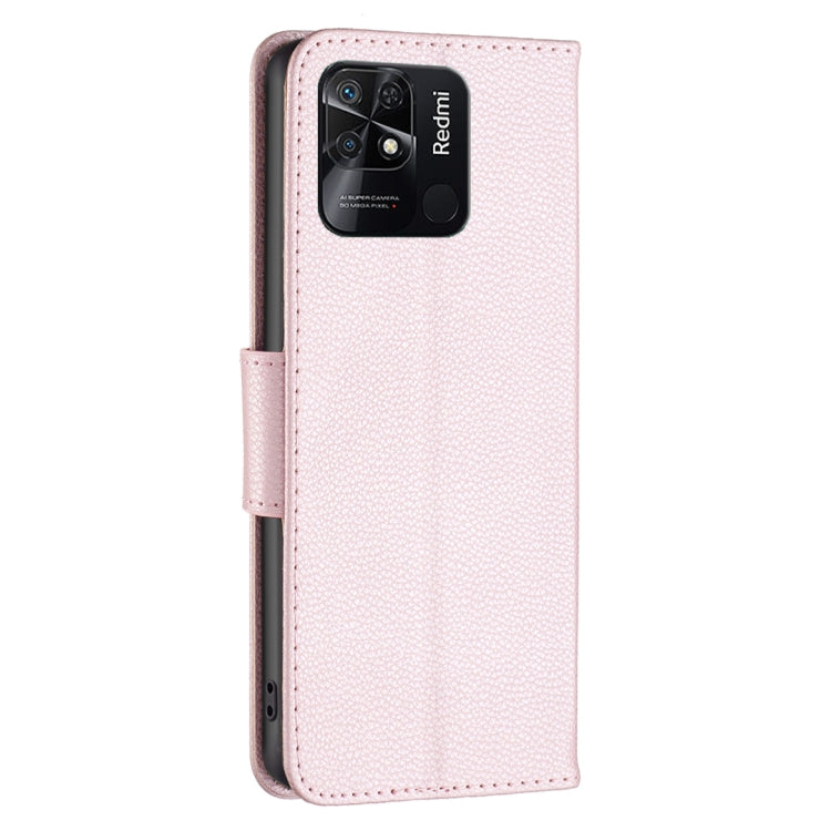 For Xiaomi Redmi 10C Litchi Texture Pure Color Leather Phone Case