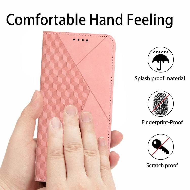 For Tecno Camon 18 Premier Diamond Splicing Skin Feel Magnetic Leather Phone Case