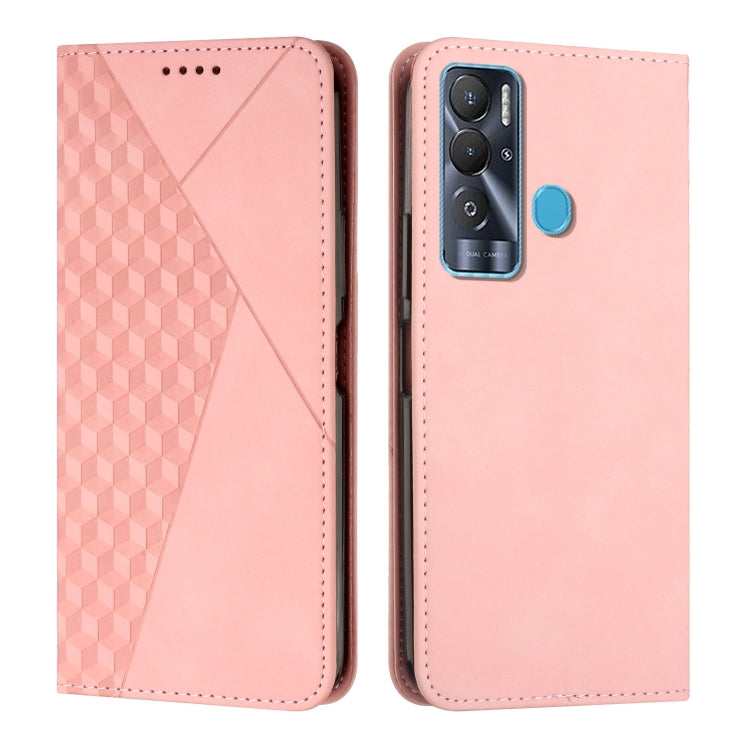 For Tecno Pova Neo Diamond Splicing Skin Feel Magnetic Leather Phone Case