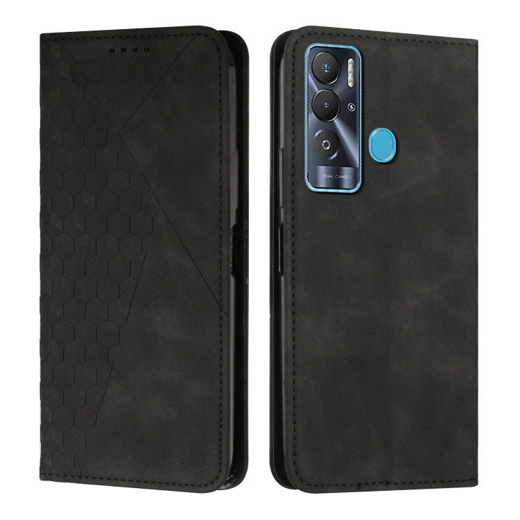 For Tecno Pova Neo Diamond Splicing Skin Feel Magnetic Leather Phone Case