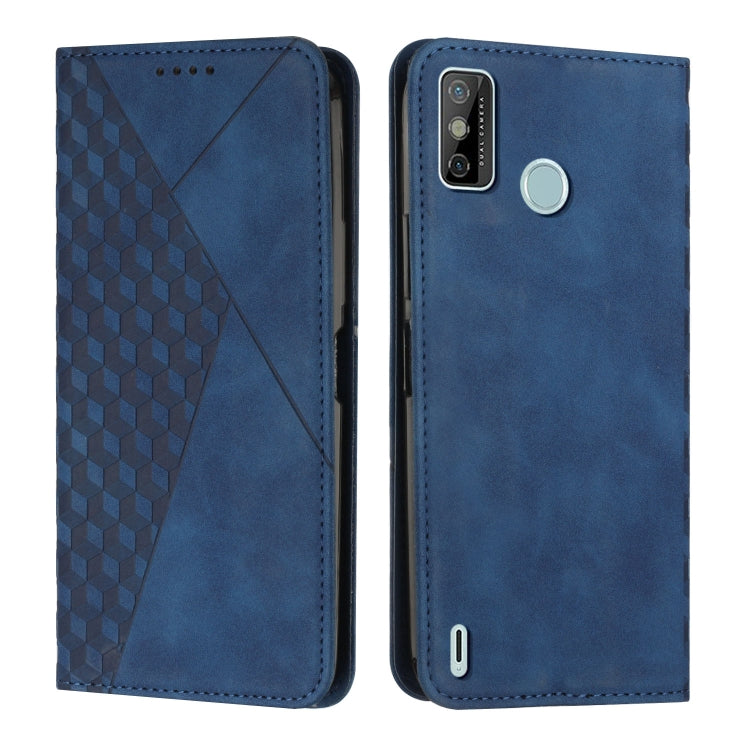 For Tecno Spark Go 2020 & 2021 / 6 Go Diamond Splicing Skin Feel Magnetic Leather Phone Case