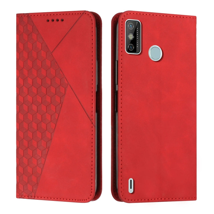 For Tecno Spark Go 2020 & 2021 / 6 Go Diamond Splicing Skin Feel Magnetic Leather Phone Case