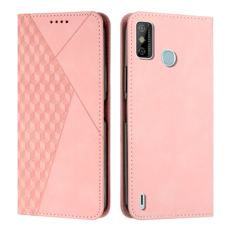 For Tecno Spark Go 2020 & 2021 / 6 Go Diamond Splicing Skin Feel Magnetic Leather Phone Case