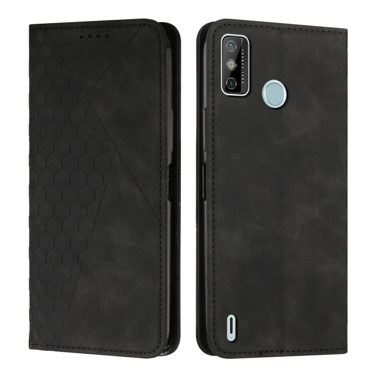 For Tecno Spark Go 2020 & 2021 / 6 Go Diamond Splicing Skin Feel Magnetic Leather Phone Case