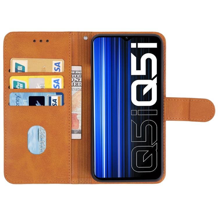 Leather Phone Case For OPPO Realme Q5i