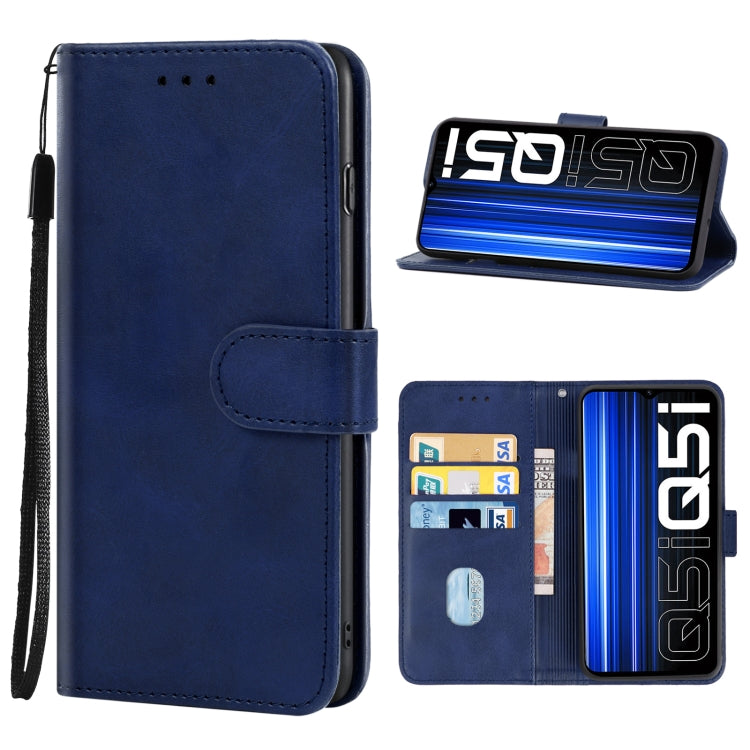 Leather Phone Case For OPPO Realme Q5i