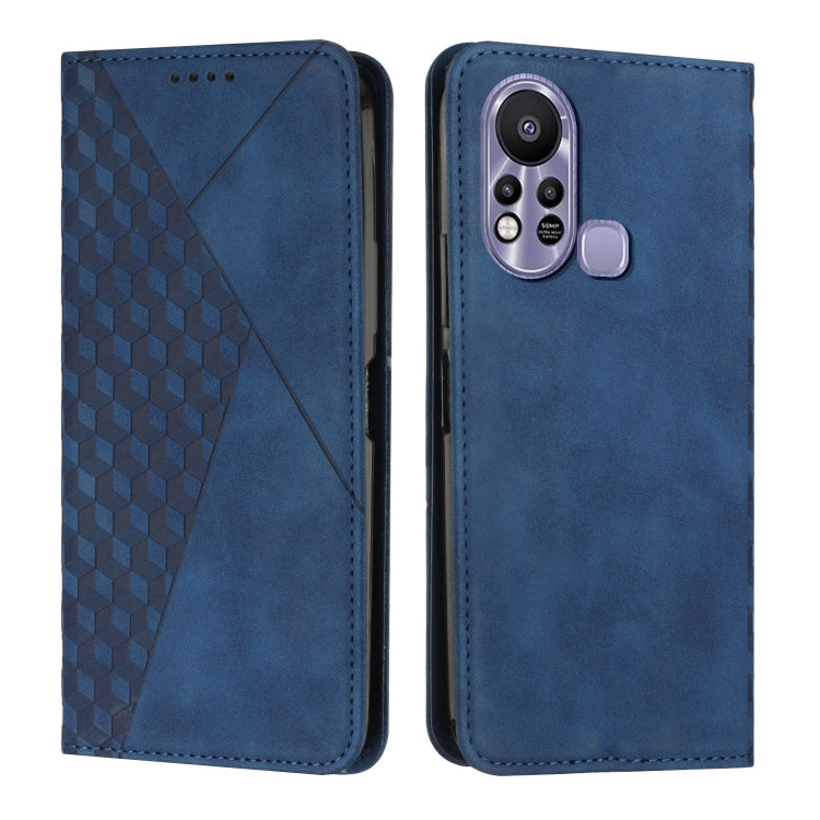 For Infinix Hot 11S Diamond Splicing Skin Feel Magnetic Leather Phone Case