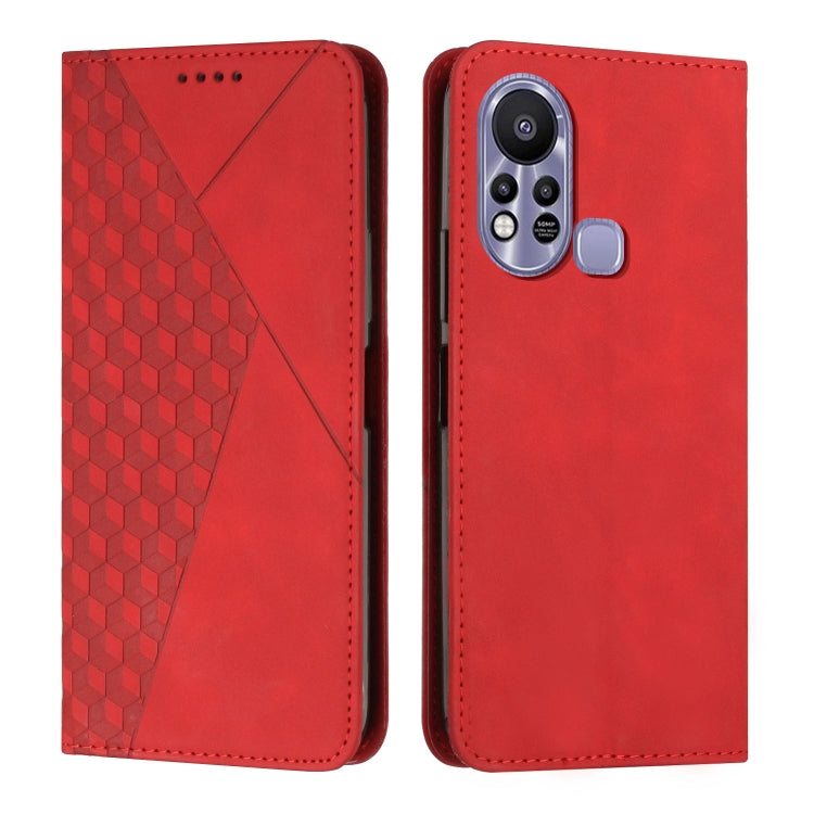 For Infinix Hot 11S Diamond Splicing Skin Feel Magnetic Leather Phone Case