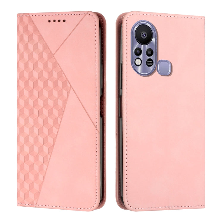 For Infinix Hot 11S Diamond Splicing Skin Feel Magnetic Leather Phone Case