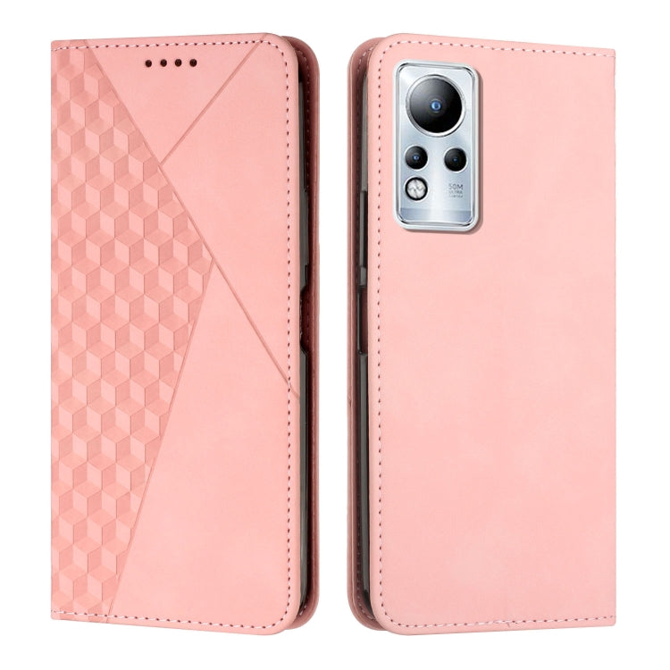 For Infinix Note 11 Diamond Splicing Skin Feel Magnetic Leather Phone Case