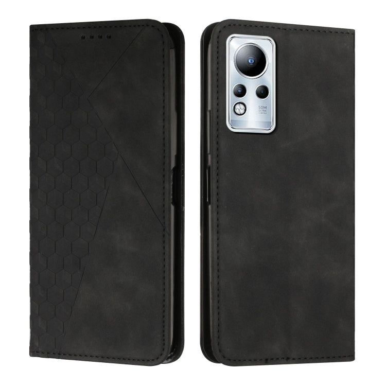 For Infinix Note 11 Diamond Splicing Skin Feel Magnetic Leather Phone Case