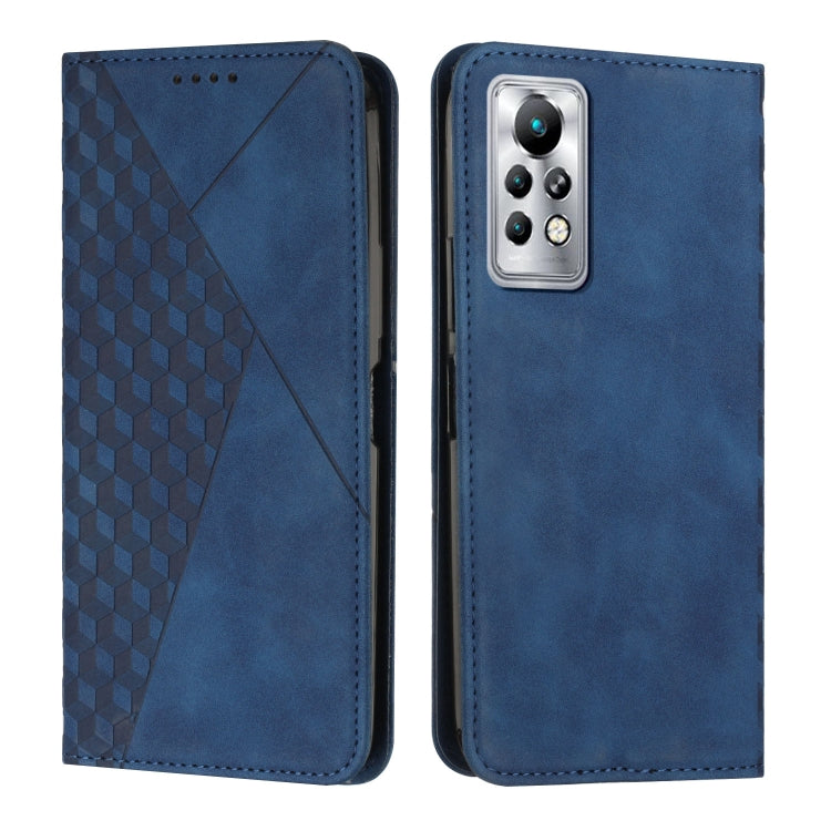 For Infinix Note 11 Pro / 11S Diamond Splicing Skin Feel Magnetic Leather Phone Case